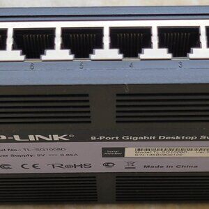 TP-LINK TL-SG1008D Gigabit 8-Port Desktop Switch